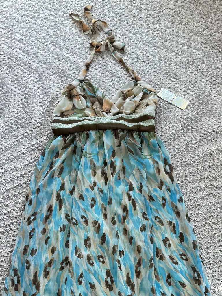 Nwt Floral Multi Color Sundress